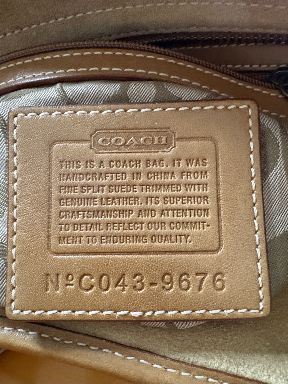 Vintage Coach Soho Suede bag - Picture 2 of 12